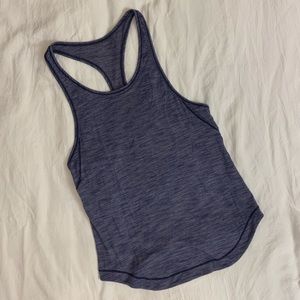 Blue Lululemon tank
